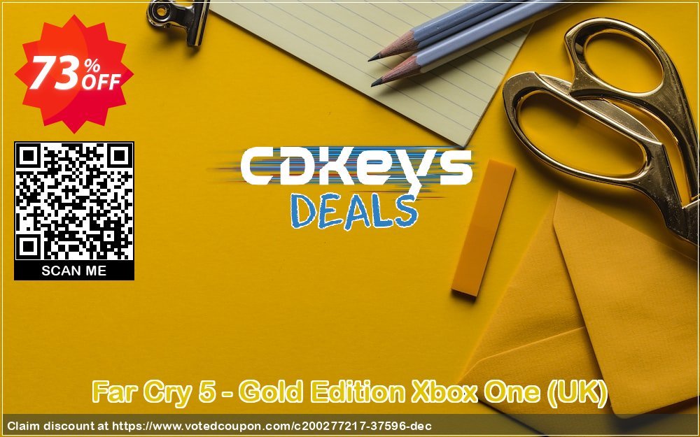 Far Cry 5 - Gold Edition Xbox One, UK  Coupon, discount Far Cry 5 - Gold Edition Xbox One (UK) Deal 2024 CDkeys. Promotion: Far Cry 5 - Gold Edition Xbox One (UK) Exclusive Sale offer 