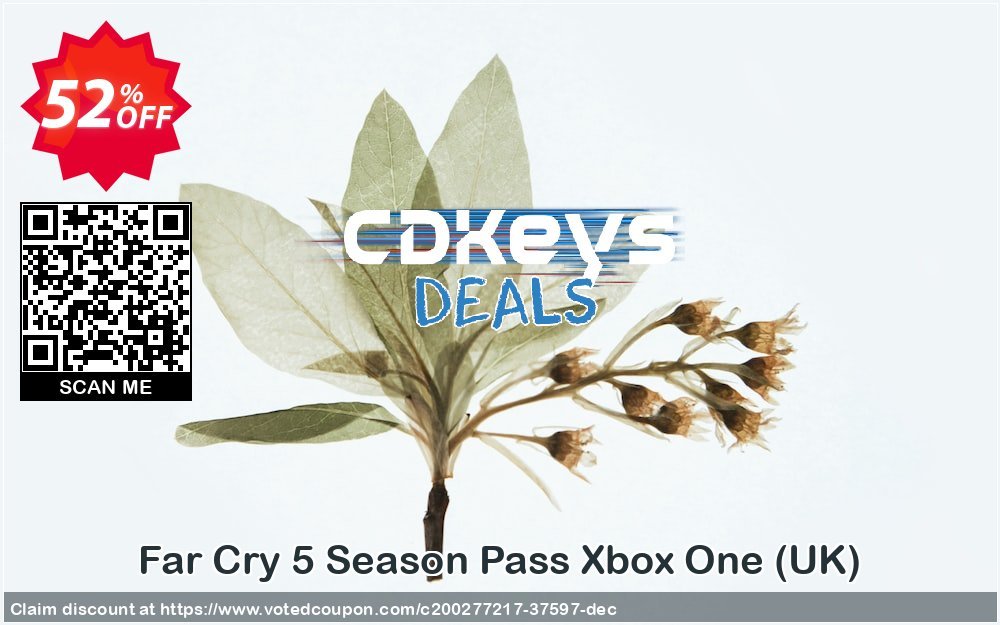 Far Cry 5 Season Pass Xbox One, UK  Coupon Code May 2024, 52% OFF - VotedCoupon