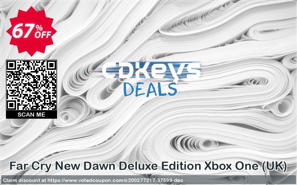 Far Cry New Dawn Deluxe Edition Xbox One, UK  Coupon, discount Far Cry New Dawn Deluxe Edition Xbox One (UK) Deal 2024 CDkeys. Promotion: Far Cry New Dawn Deluxe Edition Xbox One (UK) Exclusive Sale offer 