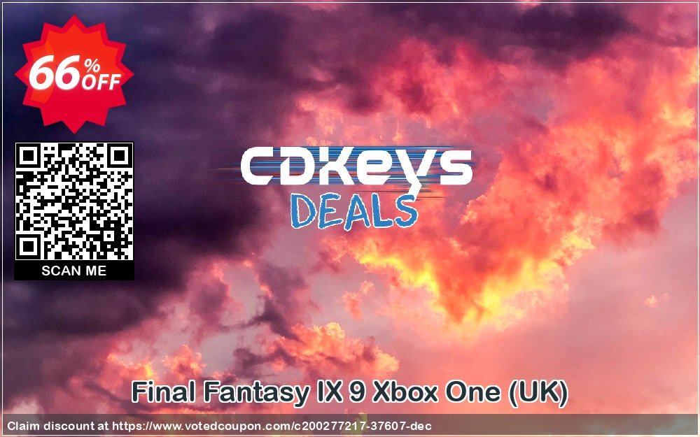 Final Fantasy IX 9 Xbox One, UK  Coupon, discount Final Fantasy IX 9 Xbox One (UK) Deal 2024 CDkeys. Promotion: Final Fantasy IX 9 Xbox One (UK) Exclusive Sale offer 
