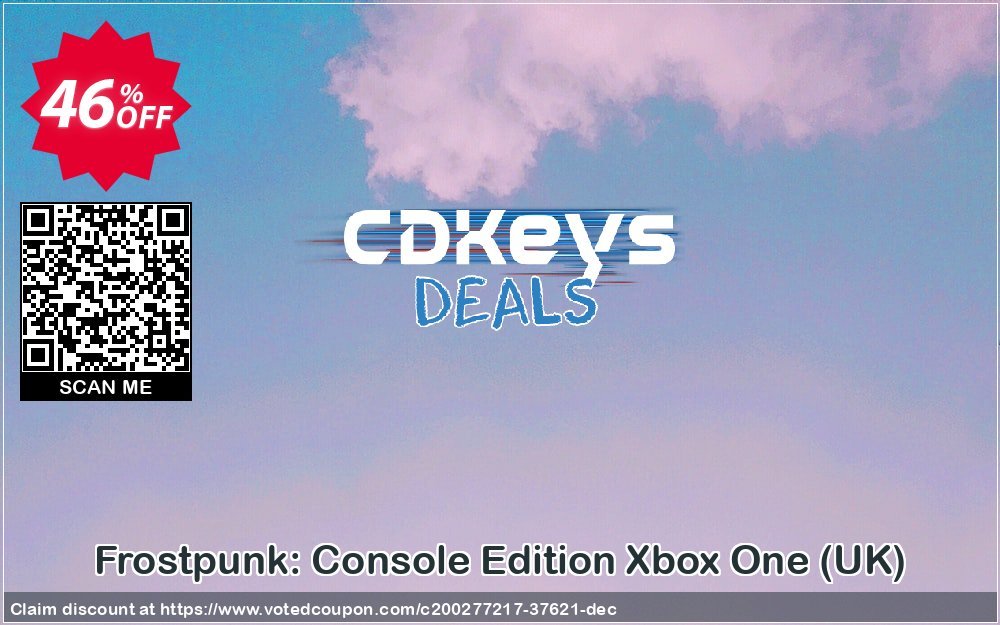 Frostpunk: Console Edition Xbox One, UK  Coupon, discount Frostpunk: Console Edition Xbox One (UK) Deal 2024 CDkeys. Promotion: Frostpunk: Console Edition Xbox One (UK) Exclusive Sale offer 
