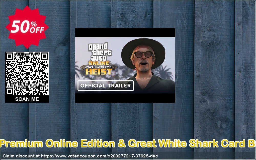 Grand Theft Auto V: Premium Online Edition & Great White Shark Card Bundle Xbox One, UK  Coupon, discount Grand Theft Auto V: Premium Online Edition & Great White Shark Card Bundle Xbox One (UK) Deal 2024 CDkeys. Promotion: Grand Theft Auto V: Premium Online Edition & Great White Shark Card Bundle Xbox One (UK) Exclusive Sale offer 