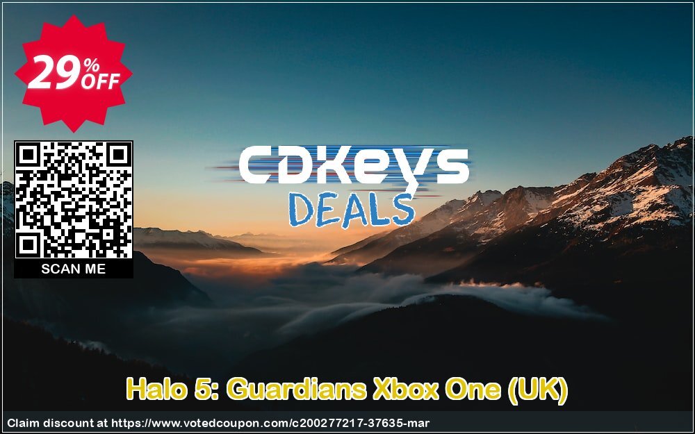 Halo 5: Guardians Xbox One, UK  Coupon, discount Halo 5: Guardians Xbox One (UK) Deal 2024 CDkeys. Promotion: Halo 5: Guardians Xbox One (UK) Exclusive Sale offer 