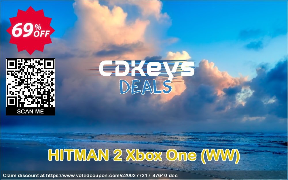 HITMAN 2 Xbox One, WW  Coupon, discount HITMAN 2 Xbox One (WW) Deal 2023 CDkeys. Promotion: HITMAN 2 Xbox One (WW) Exclusive Sale offer 