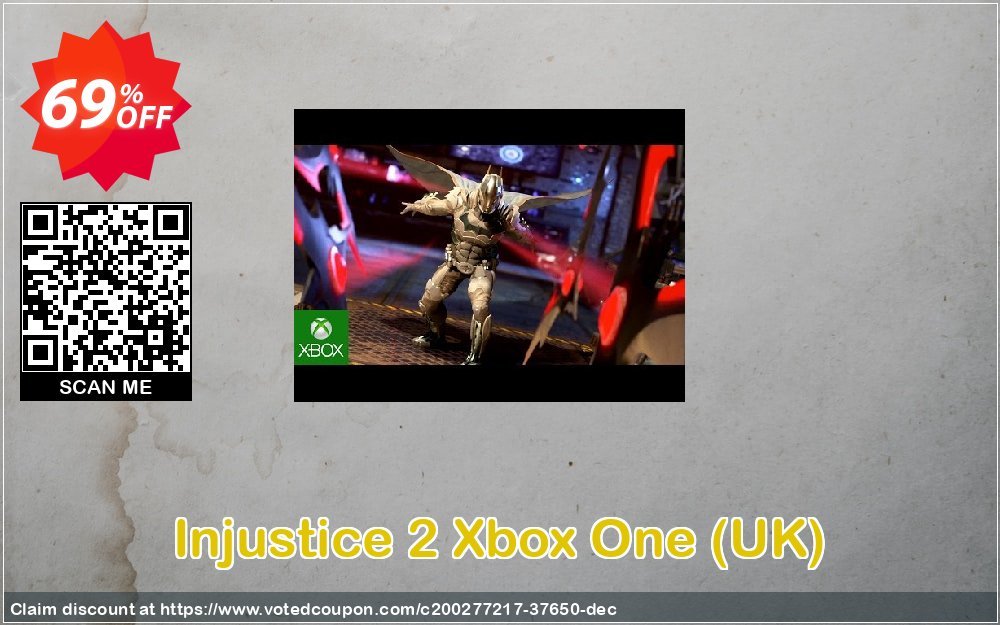 Injustice 2 Xbox One, UK  Coupon, discount Injustice 2 Xbox One (UK) Deal 2023 CDkeys. Promotion: Injustice 2 Xbox One (UK) Exclusive Sale offer 