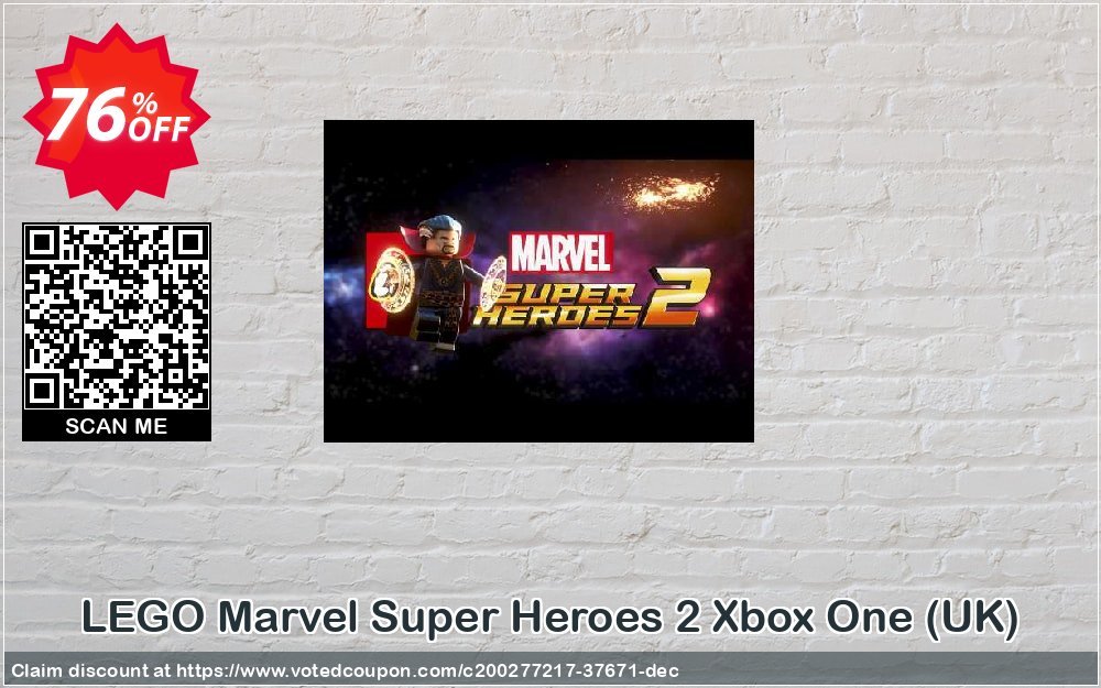 LEGO Marvel Super Heroes 2 Xbox One, UK  Coupon, discount LEGO Marvel Super Heroes 2 Xbox One (UK) Deal 2024 CDkeys. Promotion: LEGO Marvel Super Heroes 2 Xbox One (UK) Exclusive Sale offer 