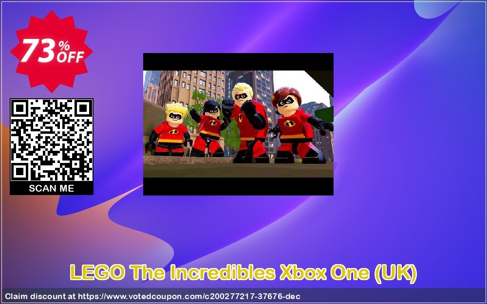 LEGO The Incredibles Xbox One, UK  Coupon, discount LEGO The Incredibles Xbox One (UK) Deal 2024 CDkeys. Promotion: LEGO The Incredibles Xbox One (UK) Exclusive Sale offer 