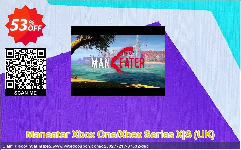 Maneater Xbox One/Xbox Series X|S, UK  Coupon, discount Maneater Xbox One/Xbox Series X|S (UK) Deal 2024 CDkeys. Promotion: Maneater Xbox One/Xbox Series X|S (UK) Exclusive Sale offer 