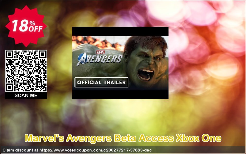 Marvel&#039;s Avengers Beta Access Xbox One Coupon, discount Marvel's Avengers Beta Access Xbox One Deal 2024 CDkeys. Promotion: Marvel's Avengers Beta Access Xbox One Exclusive Sale offer 