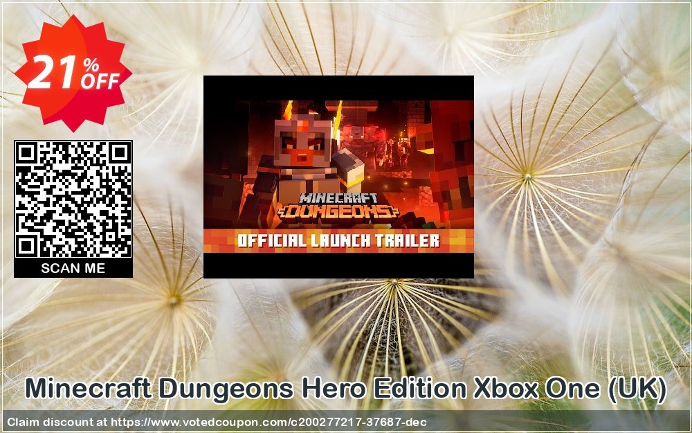 Minecraft Dungeons Hero Edition Xbox One, UK  Coupon Code Apr 2024, 21% OFF - VotedCoupon