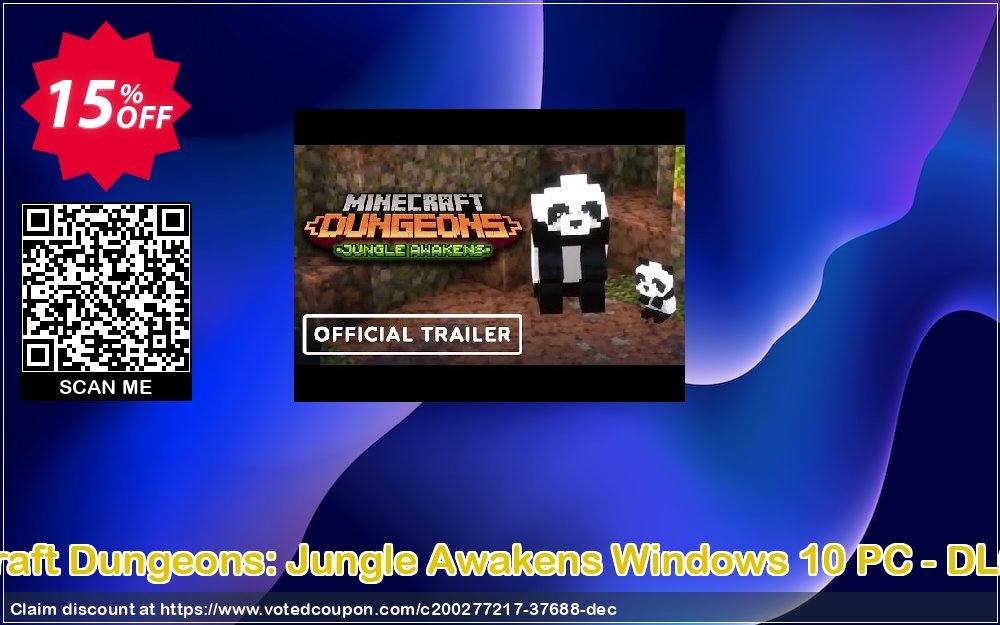 Minecraft Dungeons: Jungle Awakens WINDOWS 10 PC - DLC, UK  Coupon, discount Minecraft Dungeons: Jungle Awakens Windows 10 PC - DLC (UK) Deal 2024 CDkeys. Promotion: Minecraft Dungeons: Jungle Awakens Windows 10 PC - DLC (UK) Exclusive Sale offer 