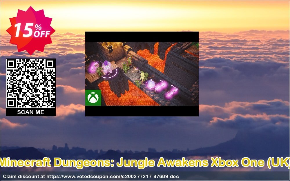 Minecraft Dungeons: Jungle Awakens Xbox One, UK  Coupon Code May 2024, 15% OFF - VotedCoupon