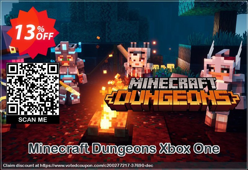 Minecraft Dungeons Xbox One Coupon Code May 2024, 13% OFF - VotedCoupon
