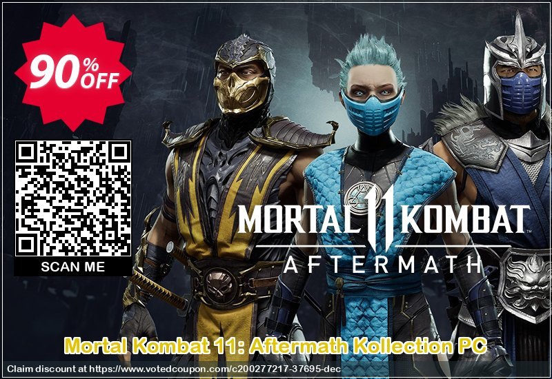 Mortal Kombat 11: Aftermath Kollection PC Coupon Code May 2024, 90% OFF - VotedCoupon