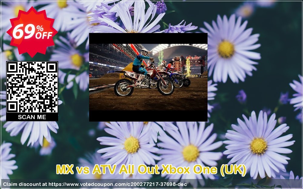 MX vs ATV All Out Xbox One, UK  Coupon, discount MX vs ATV All Out Xbox One (UK) Deal 2024 CDkeys. Promotion: MX vs ATV All Out Xbox One (UK) Exclusive Sale offer 