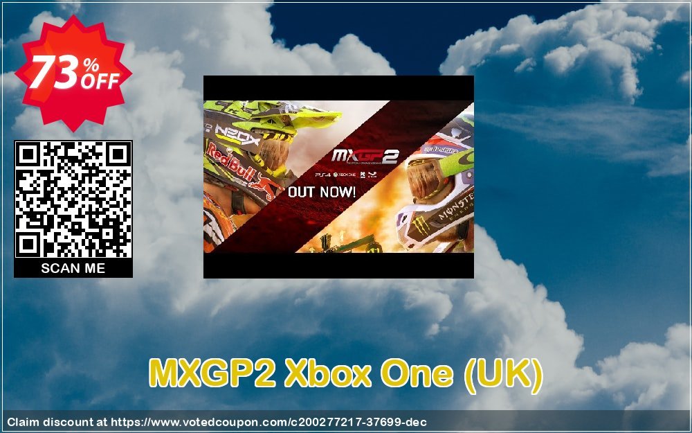 MXGP2 Xbox One, UK  Coupon, discount MXGP2 Xbox One (UK) Deal 2024 CDkeys. Promotion: MXGP2 Xbox One (UK) Exclusive Sale offer 