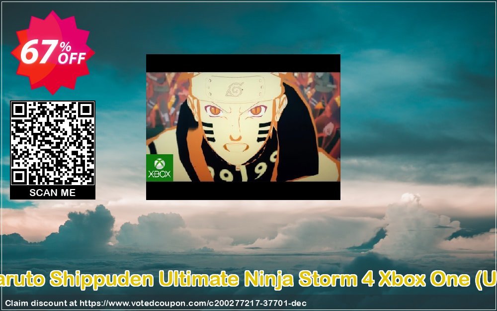 Naruto Shippuden Ultimate Ninja Storm 4 Xbox One, UK  Coupon, discount Naruto Shippuden Ultimate Ninja Storm 4 Xbox One (UK) Deal 2024 CDkeys. Promotion: Naruto Shippuden Ultimate Ninja Storm 4 Xbox One (UK) Exclusive Sale offer 