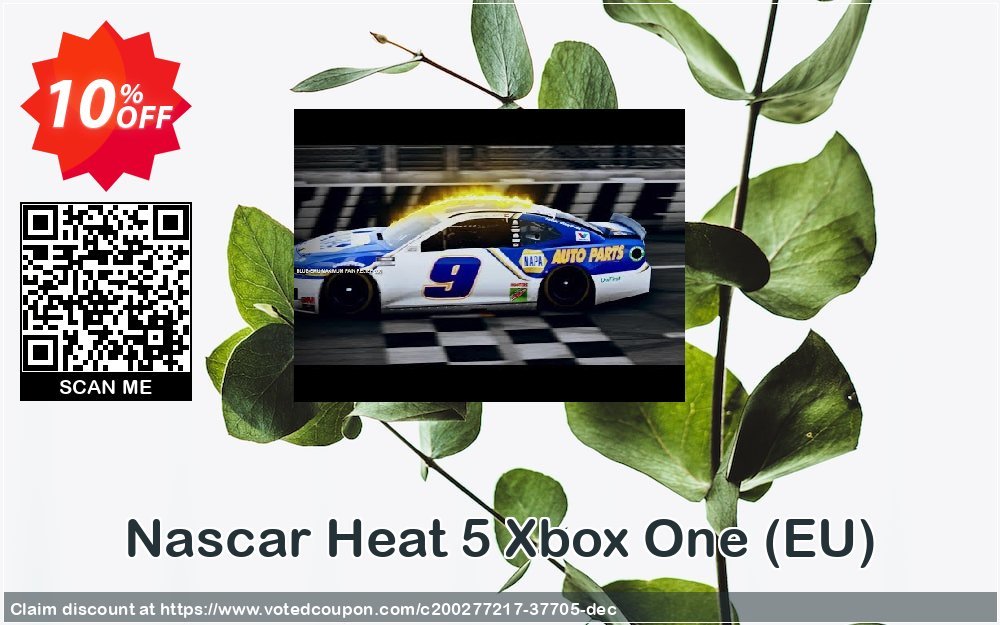 Nascar Heat 5 Xbox One, EU  Coupon Code Apr 2024, 10% OFF - VotedCoupon