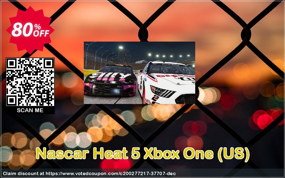 Nascar Heat 5 Xbox One, US  Coupon, discount Nascar Heat 5 Xbox One (US) Deal 2024 CDkeys. Promotion: Nascar Heat 5 Xbox One (US) Exclusive Sale offer 