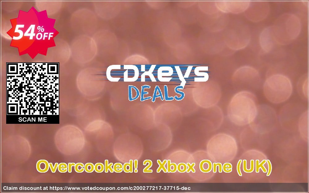 Overcooked! 2 Xbox One, UK  Coupon Code Apr 2024, 54% OFF - VotedCoupon