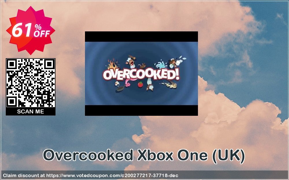 Overcooked Xbox One, UK  Coupon Code Apr 2024, 61% OFF - VotedCoupon