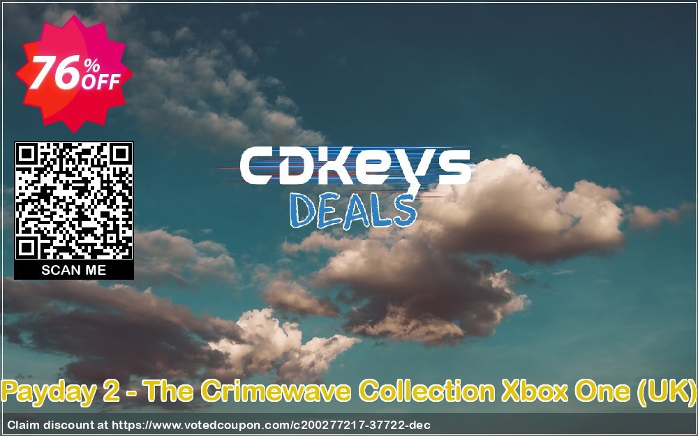 Payday 2 - The Crimewave Collection Xbox One, UK  Coupon Code Apr 2024, 76% OFF - VotedCoupon