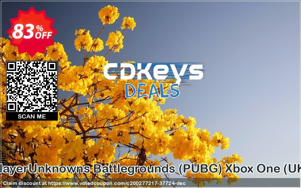 PlayerUnknowns Battlegrounds, PUBG Xbox One, UK  Coupon, discount PlayerUnknowns Battlegrounds (PUBG) Xbox One (UK) Deal 2024 CDkeys. Promotion: PlayerUnknowns Battlegrounds (PUBG) Xbox One (UK) Exclusive Sale offer 