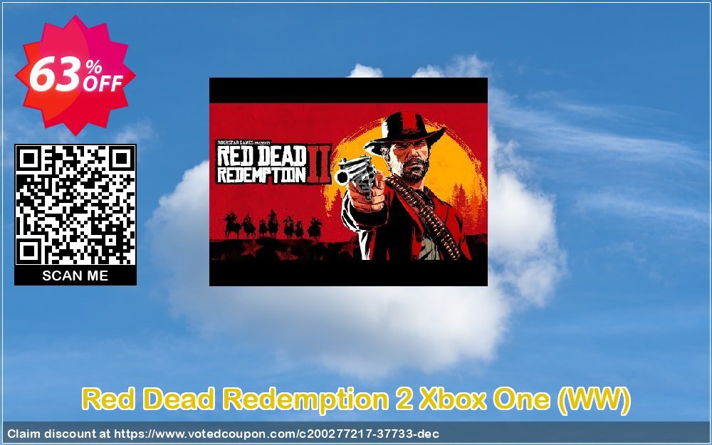 Red Dead Redemption 2 Xbox One, WW  Coupon, discount Red Dead Redemption 2 Xbox One (WW) Deal 2024 CDkeys. Promotion: Red Dead Redemption 2 Xbox One (WW) Exclusive Sale offer 