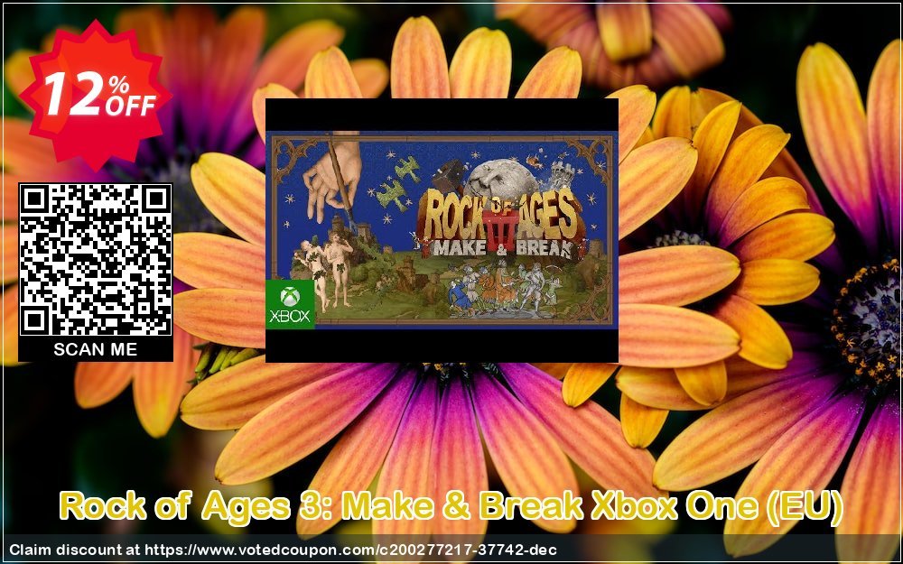Rock of Ages 3: Make & Break Xbox One, EU  Coupon Code May 2024, 12% OFF - VotedCoupon