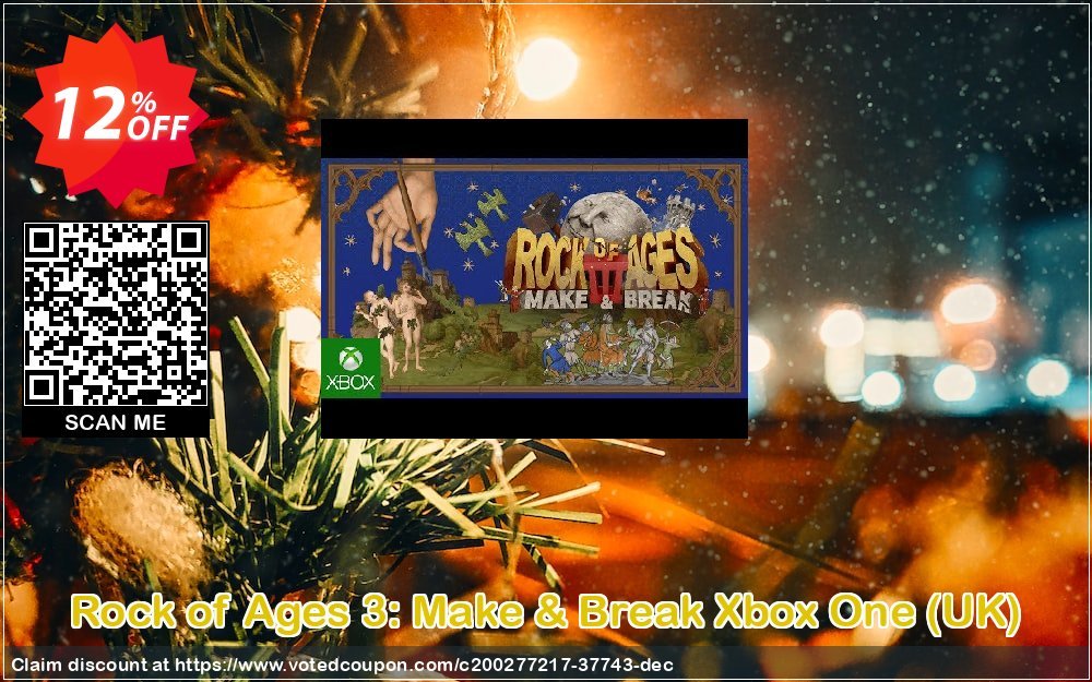 Rock of Ages 3: Make & Break Xbox One, UK  Coupon Code May 2024, 12% OFF - VotedCoupon