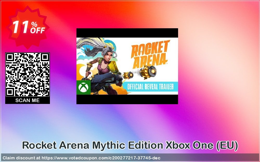Rocket Arena Mythic Edition Xbox One, EU  Coupon, discount Rocket Arena Mythic Edition Xbox One (EU) Deal 2024 CDkeys. Promotion: Rocket Arena Mythic Edition Xbox One (EU) Exclusive Sale offer 
