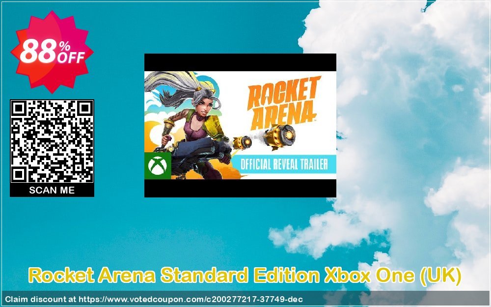 Rocket Arena Standard Edition Xbox One, UK  Coupon, discount Rocket Arena Standard Edition Xbox One (UK) Deal 2024 CDkeys. Promotion: Rocket Arena Standard Edition Xbox One (UK) Exclusive Sale offer 