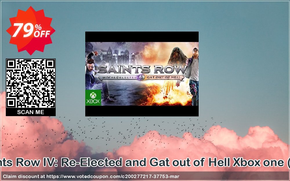 Saints Row IV: Re-Elected and Gat out of Hell Xbox one, UK  Coupon, discount Saints Row IV: Re-Elected and Gat out of Hell Xbox one (UK) Deal 2024 CDkeys. Promotion: Saints Row IV: Re-Elected and Gat out of Hell Xbox one (UK) Exclusive Sale offer 