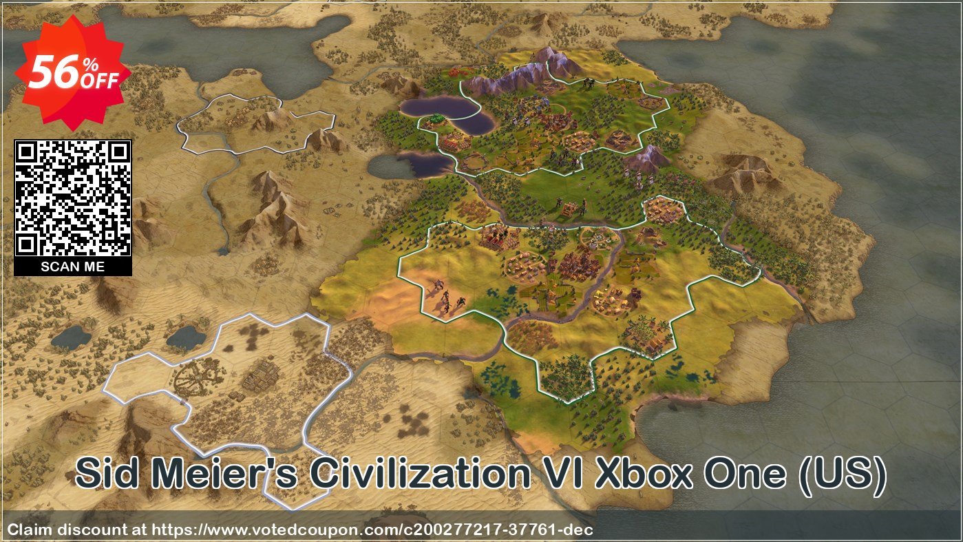 Sid Meier's Civilization VI Xbox One, US  Coupon Code Apr 2024, 56% OFF - VotedCoupon