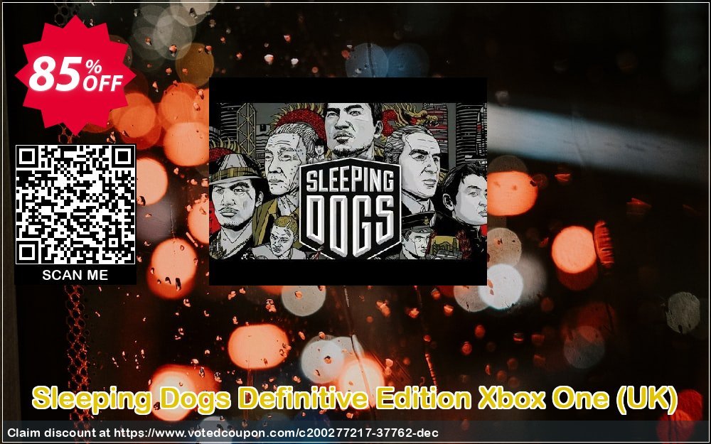 Sleeping Dogs Definitive Edition Xbox One, UK  Coupon, discount Sleeping Dogs Definitive Edition Xbox One (UK) Deal 2024 CDkeys. Promotion: Sleeping Dogs Definitive Edition Xbox One (UK) Exclusive Sale offer 