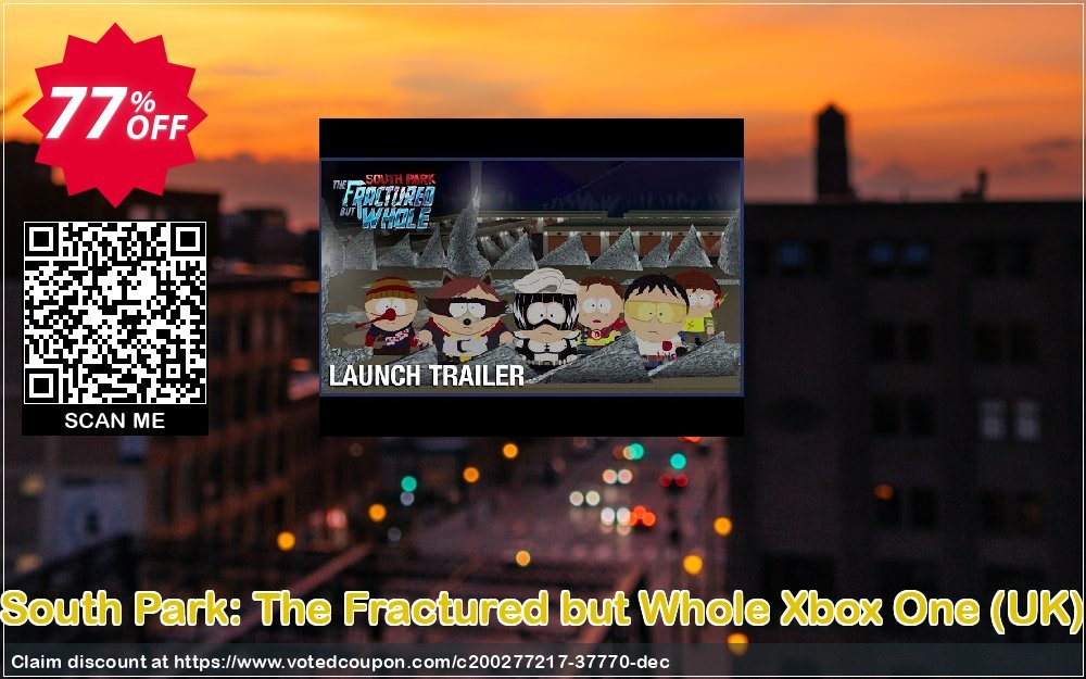 South Park: The Fractured but Whole Xbox One, UK  Coupon, discount South Park: The Fractured but Whole Xbox One (UK) Deal 2024 CDkeys. Promotion: South Park: The Fractured but Whole Xbox One (UK) Exclusive Sale offer 