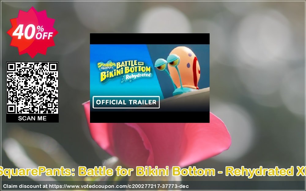 SpongeBob SquarePants: Battle for Bikini Bottom - Rehydrated Xbox One, UK  Coupon Code Apr 2024, 40% OFF - VotedCoupon