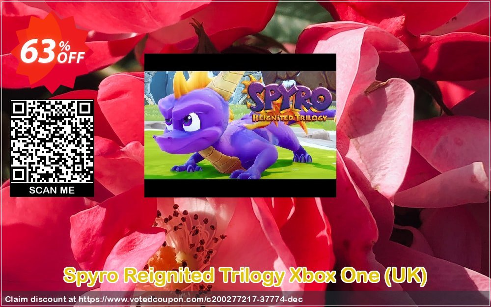 Spyro Reignited Trilogy Xbox One, UK  Coupon, discount Spyro Reignited Trilogy Xbox One (UK) Deal 2024 CDkeys. Promotion: Spyro Reignited Trilogy Xbox One (UK) Exclusive Sale offer 