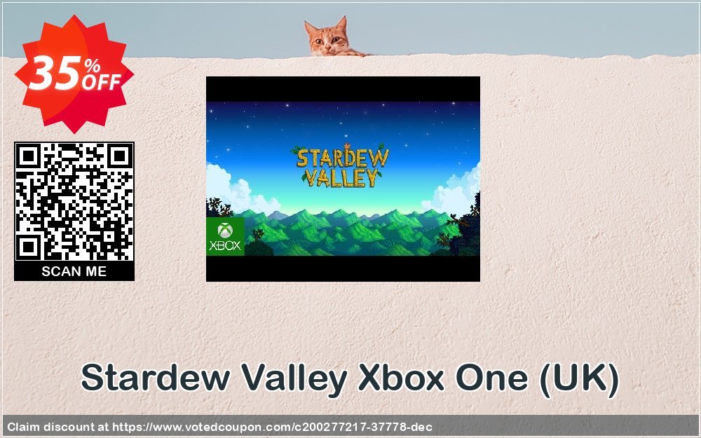Stardew Valley Xbox One, UK  Coupon, discount Stardew Valley Xbox One (UK) Deal 2024 CDkeys. Promotion: Stardew Valley Xbox One (UK) Exclusive Sale offer 