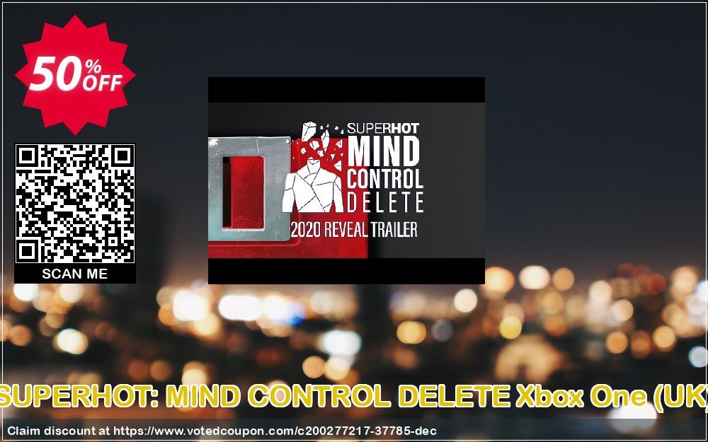 SUPERHOT: MIND CONTROL DELETE Xbox One, UK  Coupon, discount SUPERHOT: MIND CONTROL DELETE Xbox One (UK) Deal 2024 CDkeys. Promotion: SUPERHOT: MIND CONTROL DELETE Xbox One (UK) Exclusive Sale offer 