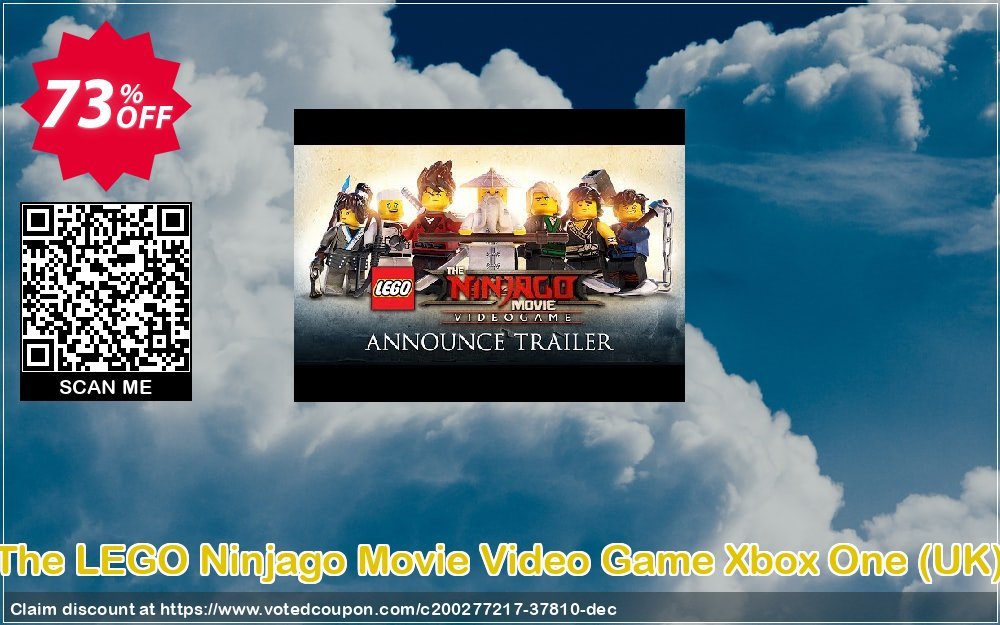 The LEGO Ninjago Movie Video Game Xbox One, UK  Coupon, discount The LEGO Ninjago Movie Video Game Xbox One (UK) Deal 2024 CDkeys. Promotion: The LEGO Ninjago Movie Video Game Xbox One (UK) Exclusive Sale offer 