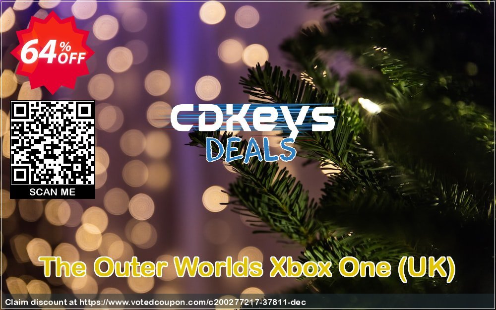 The Outer Worlds Xbox One, UK  Coupon, discount The Outer Worlds Xbox One (UK) Deal 2024 CDkeys. Promotion: The Outer Worlds Xbox One (UK) Exclusive Sale offer 