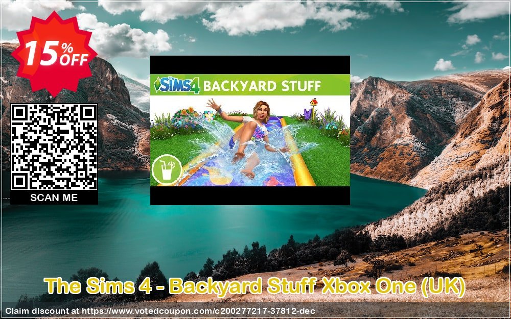 The Sims 4 - Backyard Stuff Xbox One, UK  Coupon Code Apr 2024, 15% OFF - VotedCoupon