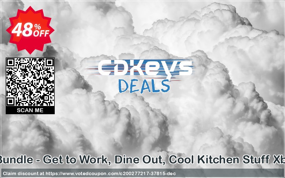 The Sims 4 Bundle - Get to Work, Dine Out, Cool Kitchen Stuff Xbox One, UK  Coupon, discount The Sims 4 Bundle - Get to Work, Dine Out, Cool Kitchen Stuff Xbox One (UK) Deal 2024 CDkeys. Promotion: The Sims 4 Bundle - Get to Work, Dine Out, Cool Kitchen Stuff Xbox One (UK) Exclusive Sale offer 
