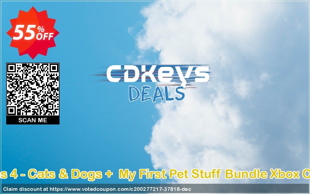 The Sims 4 - Cats & Dogs +  My First Pet Stuff Bundle Xbox One, UK  Coupon, discount The Sims 4 - Cats & Dogs +  My First Pet Stuff Bundle Xbox One (UK) Deal 2024 CDkeys. Promotion: The Sims 4 - Cats & Dogs +  My First Pet Stuff Bundle Xbox One (UK) Exclusive Sale offer 