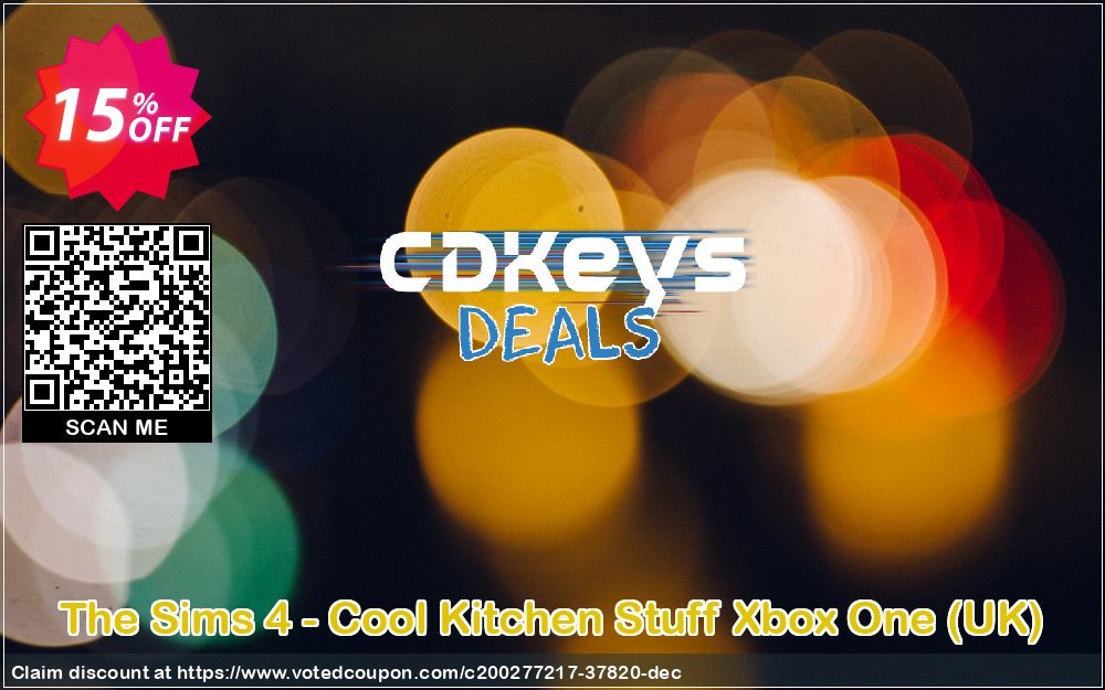 The Sims 4 - Cool Kitchen Stuff Xbox One, UK  Coupon, discount The Sims 4 - Cool Kitchen Stuff Xbox One (UK) Deal 2024 CDkeys. Promotion: The Sims 4 - Cool Kitchen Stuff Xbox One (UK) Exclusive Sale offer 