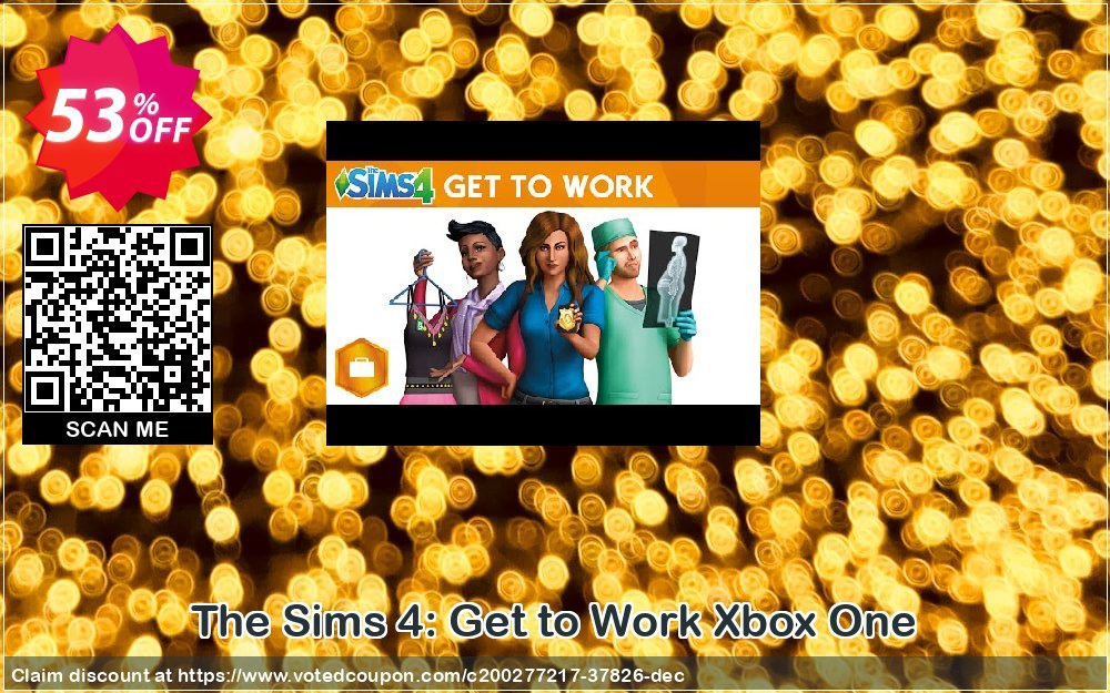 The Sims 4: Get to Work Xbox One Coupon, discount The Sims 4: Get to Work Xbox One Deal 2024 CDkeys. Promotion: The Sims 4: Get to Work Xbox One Exclusive Sale offer 