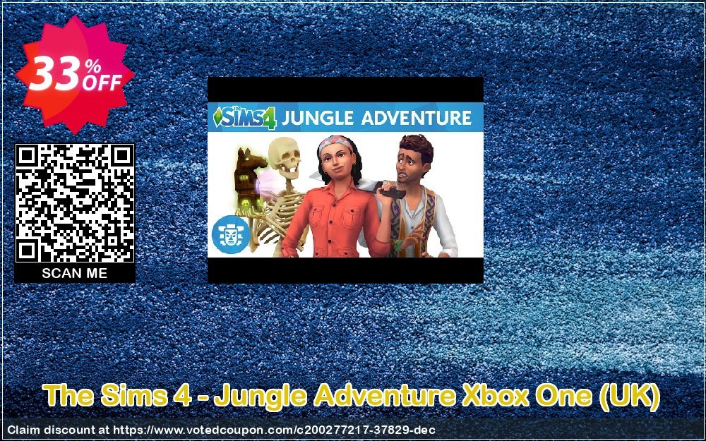 The Sims 4 - Jungle Adventure Xbox One, UK  Coupon, discount The Sims 4 - Jungle Adventure Xbox One (UK) Deal 2024 CDkeys. Promotion: The Sims 4 - Jungle Adventure Xbox One (UK) Exclusive Sale offer 