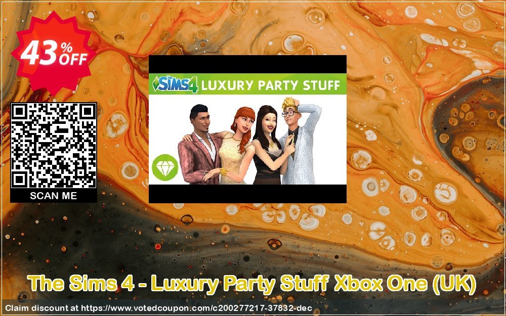 The Sims 4 - Luxury Party Stuff Xbox One, UK  Coupon Code Apr 2024, 43% OFF - VotedCoupon