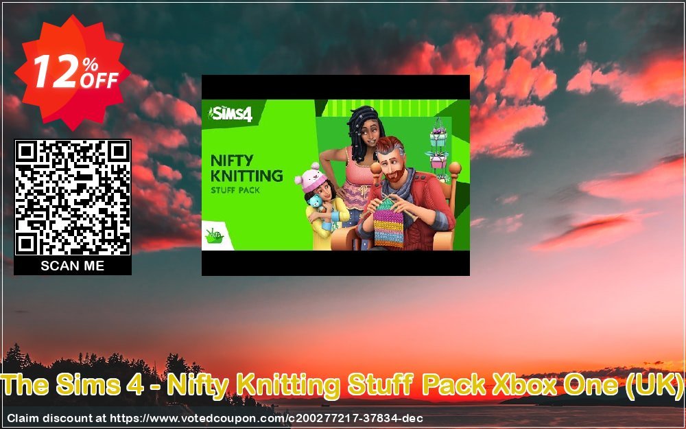 The Sims 4 - Nifty Knitting Stuff Pack Xbox One, UK  Coupon, discount The Sims 4 - Nifty Knitting Stuff Pack Xbox One (UK) Deal 2023 CDkeys. Promotion: The Sims 4 - Nifty Knitting Stuff Pack Xbox One (UK) Exclusive Sale offer 